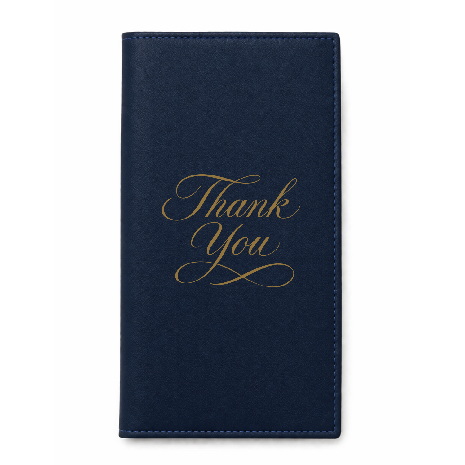 Porta-contas 19,5×10,5cm c/ abas em couro vegano